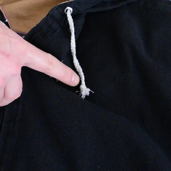 Vintage 90's Handmade Tan & Purple Aztec & Elephant Reversible  Zip Up Jacket M - Picture 15 of 15